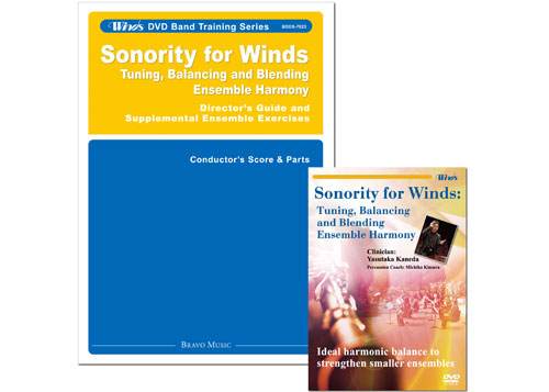 Combination Set of Sonority for Winds - Director's Guide and DVD