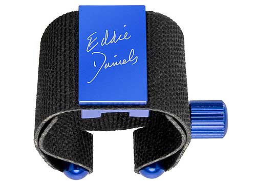 B♭ Tenor Saxophone Ligature [Blue] (Rubber Mouthpieces)Eddie Daniels Expressions Ligature