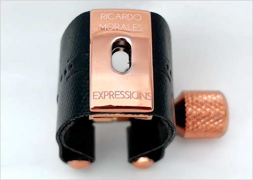 E♭ Clarinet Ligature [Rose Gold]Ricardo Morales Expressions Ligature