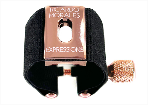 B♭ Bass Clarinet Ligature [Rose Gold]Ricardo Morales Expressions Ligature