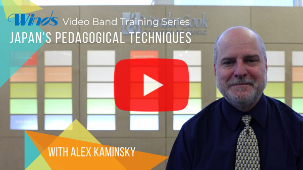 Alex Kaminsky on WINDS Band Training Videos from Japan